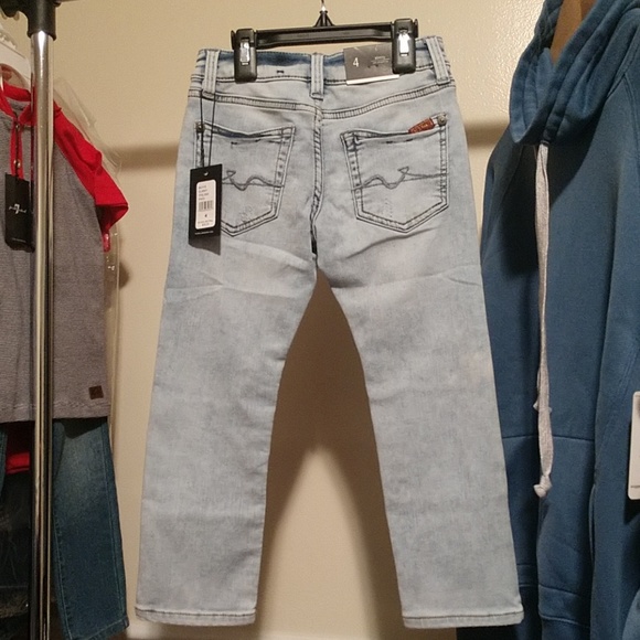 🎈Hot Item 7 For All Mankind Slimmy Jeans,  Sz 4 - Picture 5 of 8